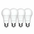 Array By Hampton A19 800-Lumen Smart Wi-Fi Full-Color LED Bulb 4 Pack HL1012